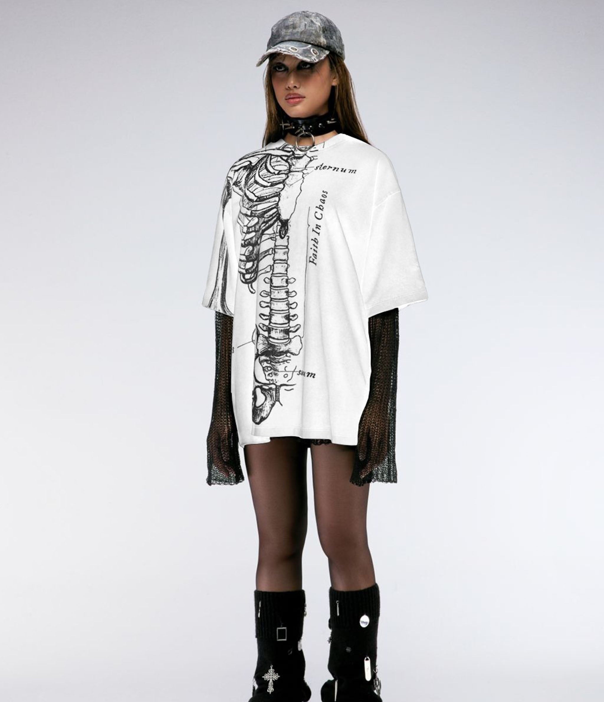 FIC X IFC WISHBONE SS TEE - WHITE