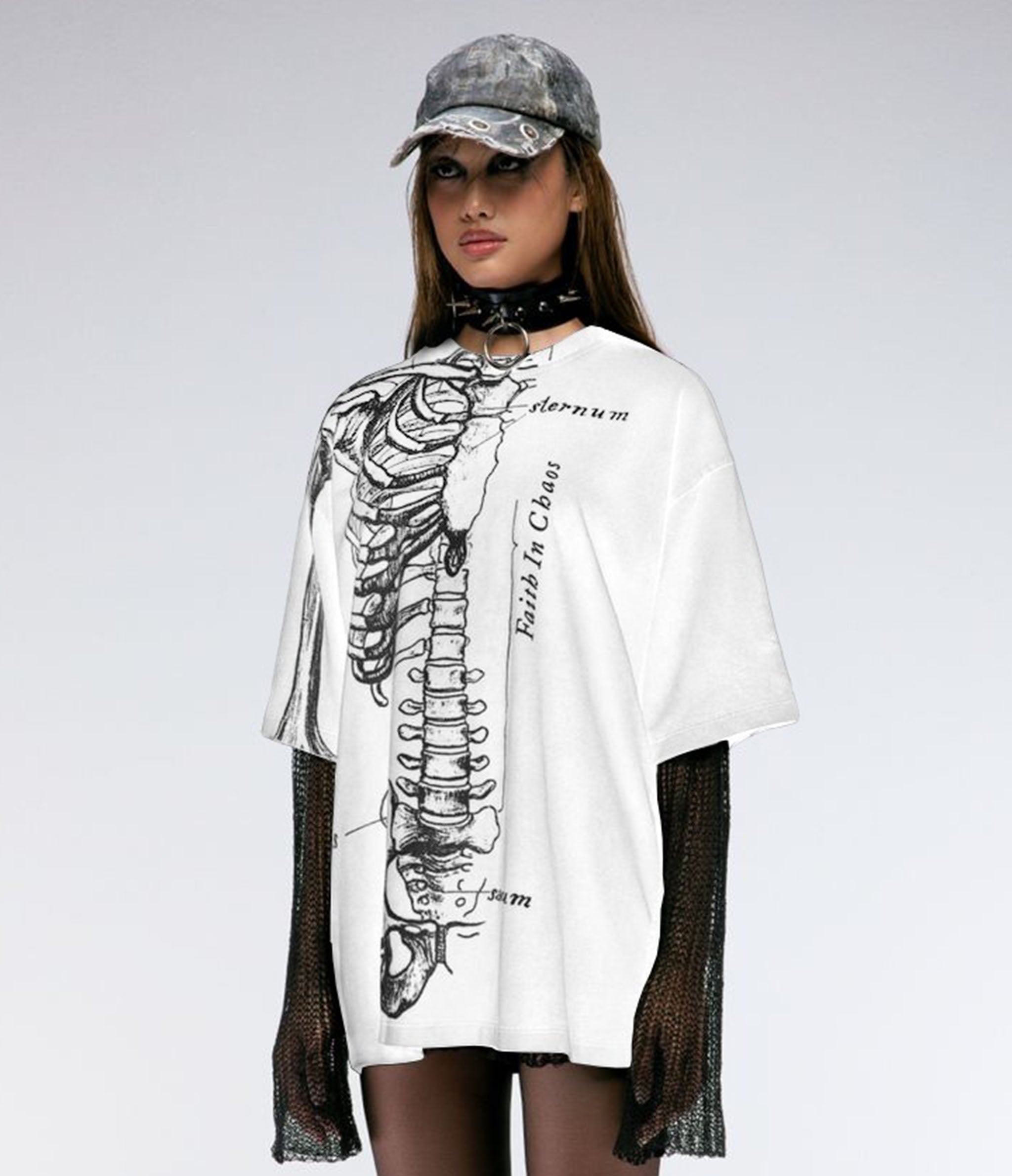 FIC X IFC WISHBONE SS TEE - WHITE