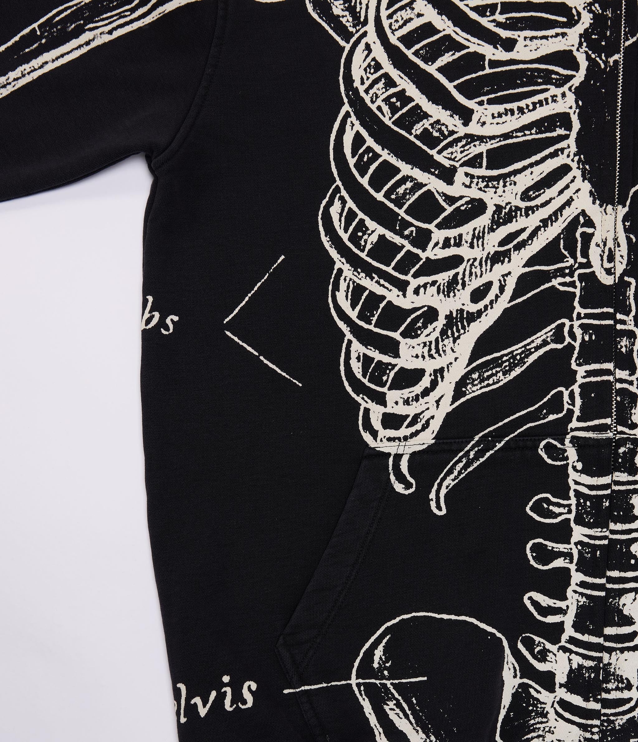 FIC X IFC WISHBONE HOODIE (BLACK)